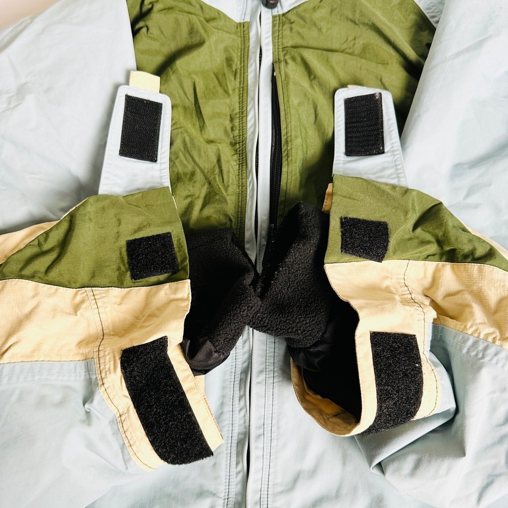 Santa Cruz Colorblock Ski Snowboard Jacket Men's L Winter Sports Outdoor Cabin - Picture 8 of 10